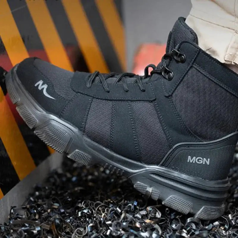 Indestructible Safety Shoes For Men And Women With Steel Toe And Puncture Proof Non Slip Work Boots