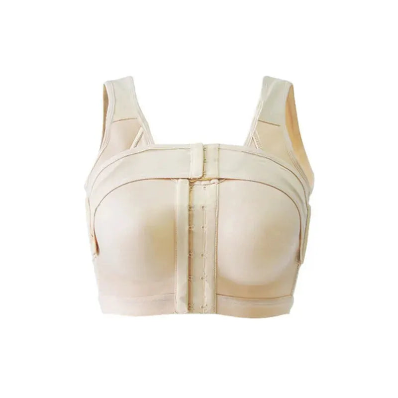 Simples Market nude front-closure post-surgery breast support bra