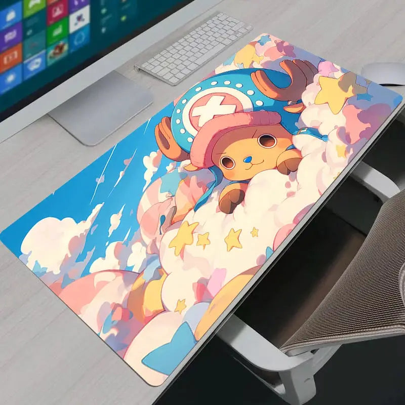 Large One Piece Tony Tony Chopper Desk Mat For Gaming And Office Computer Setup Protective Desk Pad
