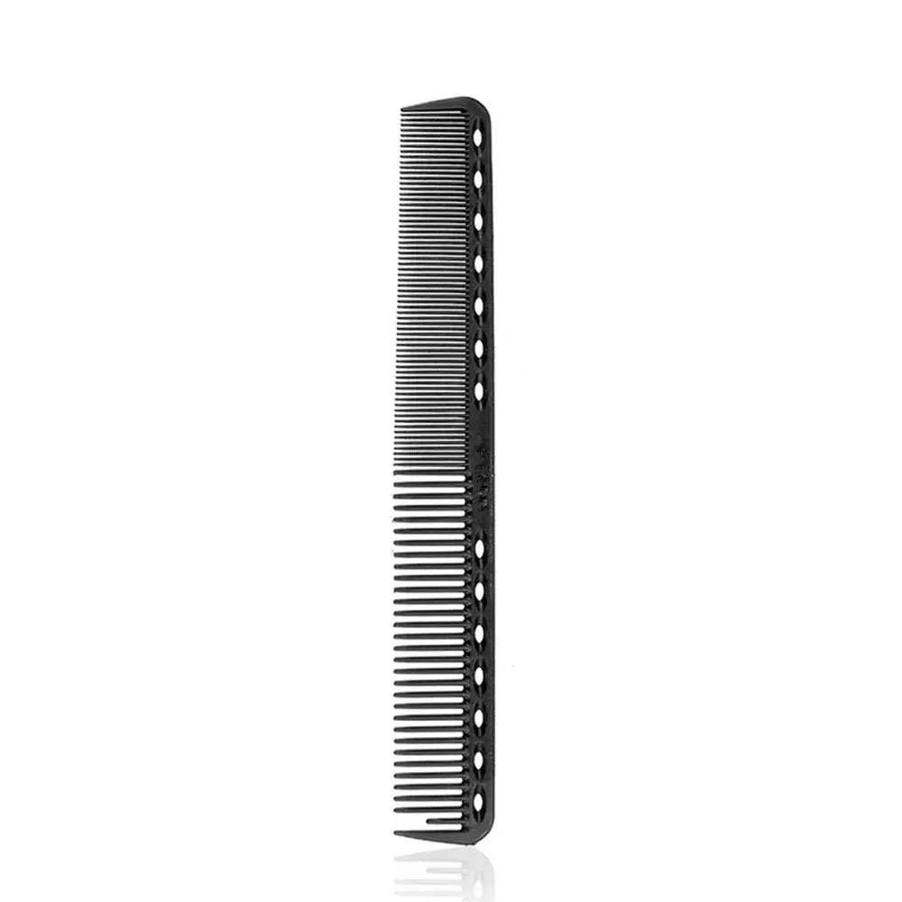 Simples Market professional carbon heat-resistant hair comb, anti-static, black