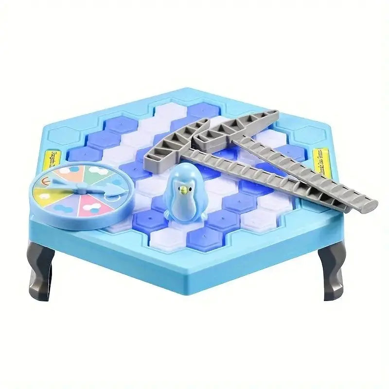 Save Penguin Ice Breaker Knocking Toy Disassembling Wall Board Game Novelty Interactive Toy For Teens And Adults