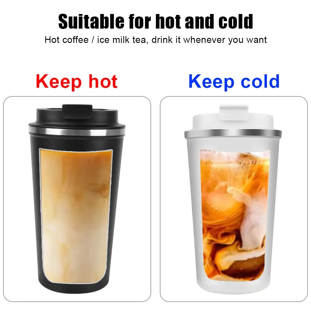 Thermo Cafe Car Thermos Travel Mug 380 And 510 Milliliters Leakproof Double Wall Stainless Steel