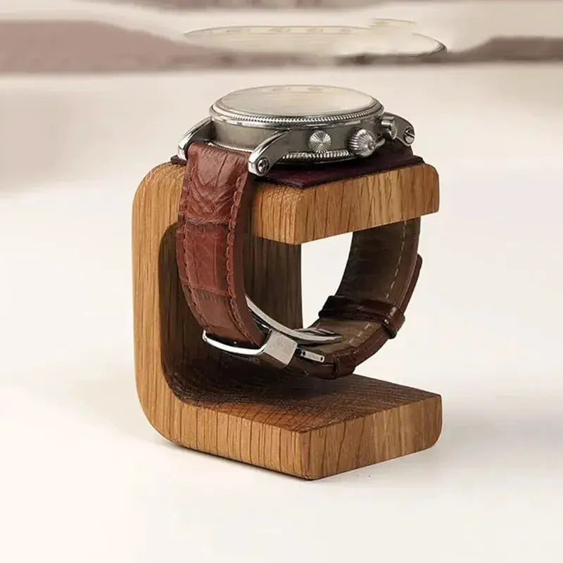 Wooden Watch Holder Jewelry Organizer Display Stand For Bracelet Ring And Watch Solid Wood