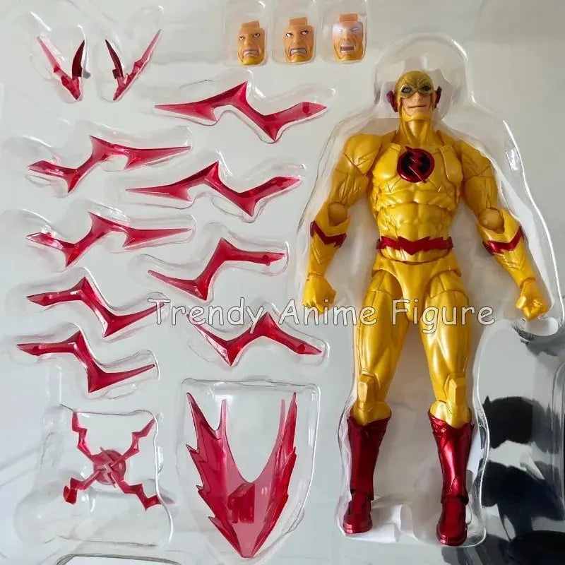 Revoltech Amazing Yamaguchi Flash Action Figure 17cm Movable Kaiyodo Flashpoint Model Collectible Toy