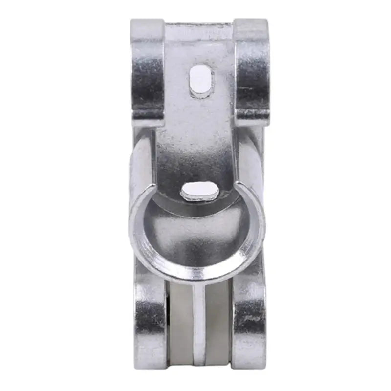 Hand shower holder chrome finish by Simples Market with suction cup bracket.