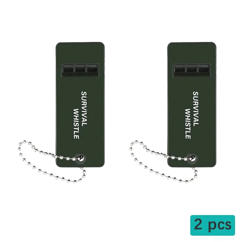 High Decibel 3 Frequency Emergency Whistle for Camping Hiking Hunting Survival Gear Outdoor Safety Signal