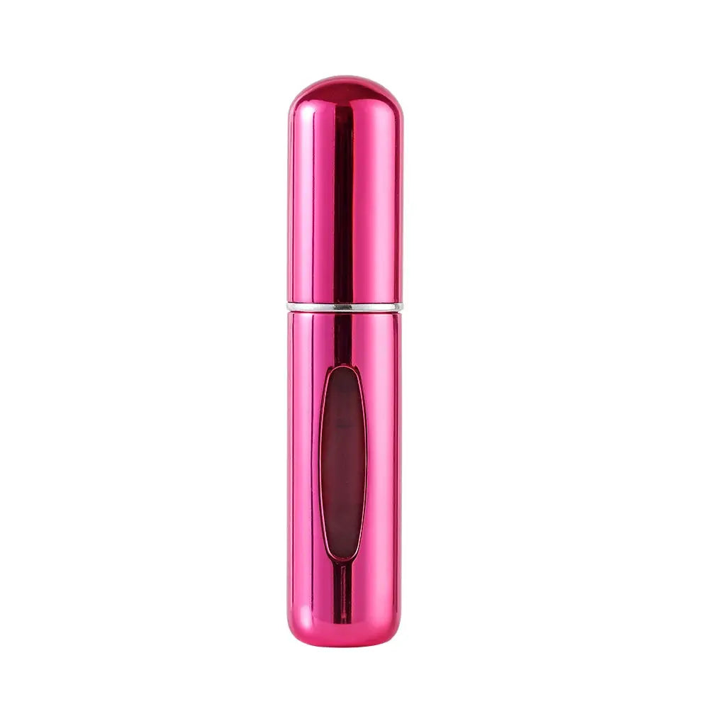 Portable Mini Travel Refillable Perfume Bottle Aluminum Case For On The Go High End Sample Size