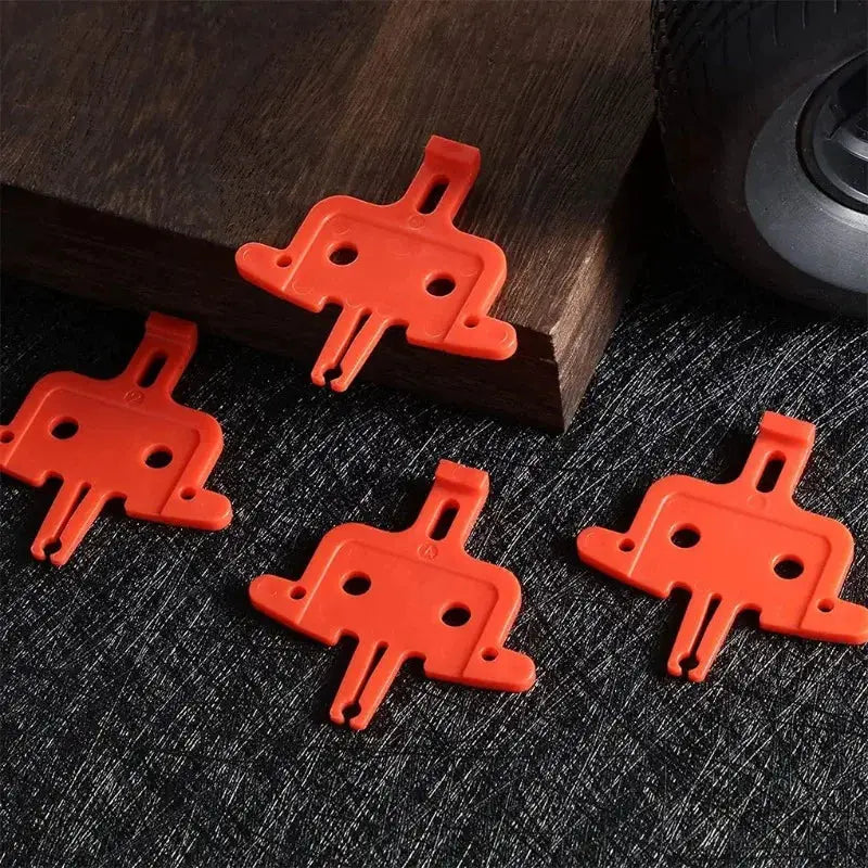 Pack of 4 Bicycle Brake Spacer Discs for Hydraulic Disc Brakes Mountain Bike Professional Portable Outdoor Cycling Parts