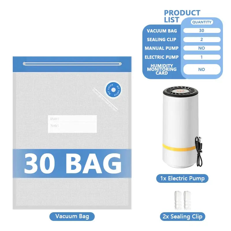 3D Printer Filament Vacuum Bag With USB Rechargeable Pump For PLA PETG