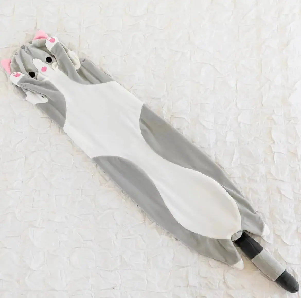 Funny Joy Cute Soft Long Cat Plush Pillow 50 70 90 110 130 cm For Office Nap Bed Home Decor Gift For Kids Girls