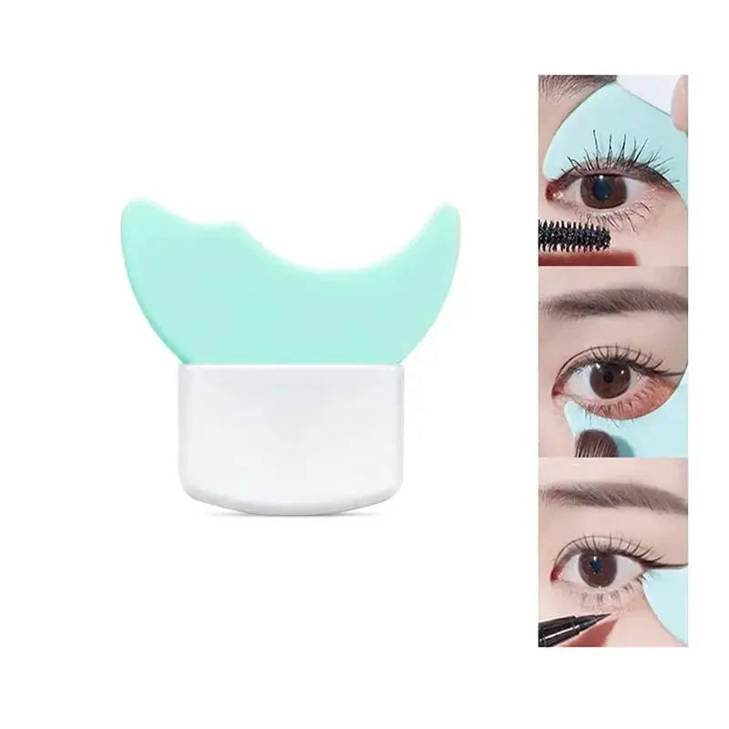SiliconeEase Multi Functional Eyeliner Stencil Set Reusable Soft Silicone For Precise Salon Quality Makeup
