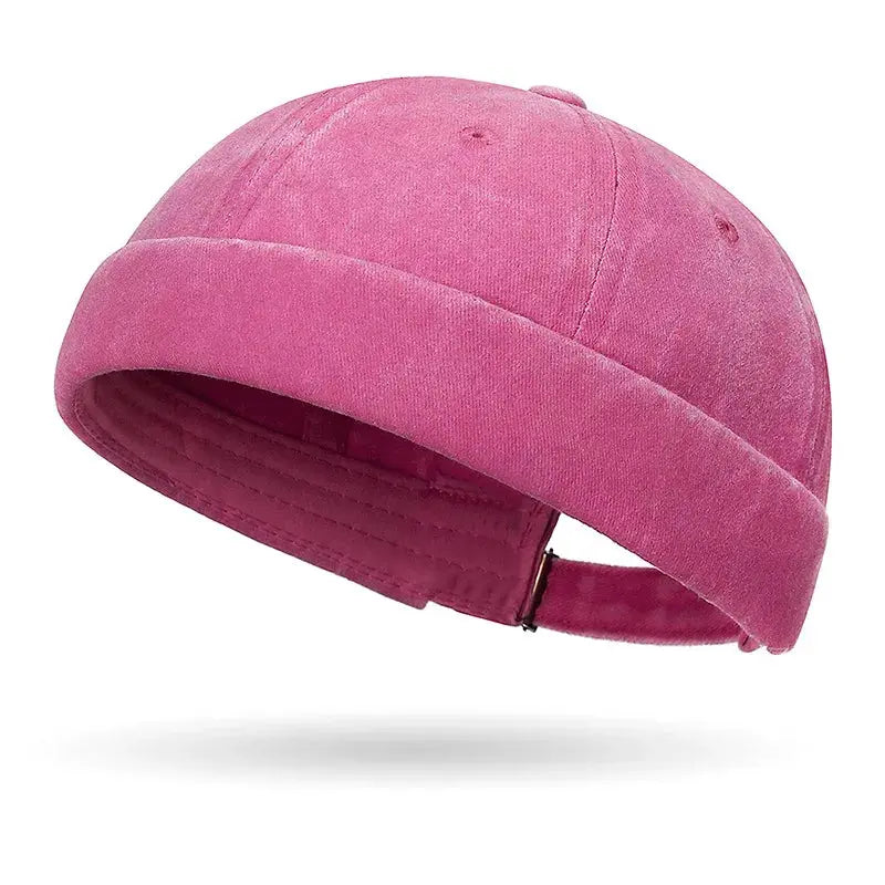 Street Style Soft Top Washed Hip Hop Cap Unisex Versatile Farmers Hat For Urban Everyday Wear