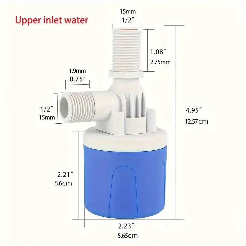Fully Automatic Water Level Control Float Valve Half Inch Auto Shut Off Make Up Water Controller For Tanks
