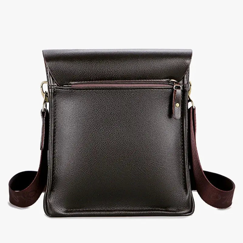 Polo Leisure Men's PU Material Single Shoulder Bag With Adjustable Strap For Business And Leisure