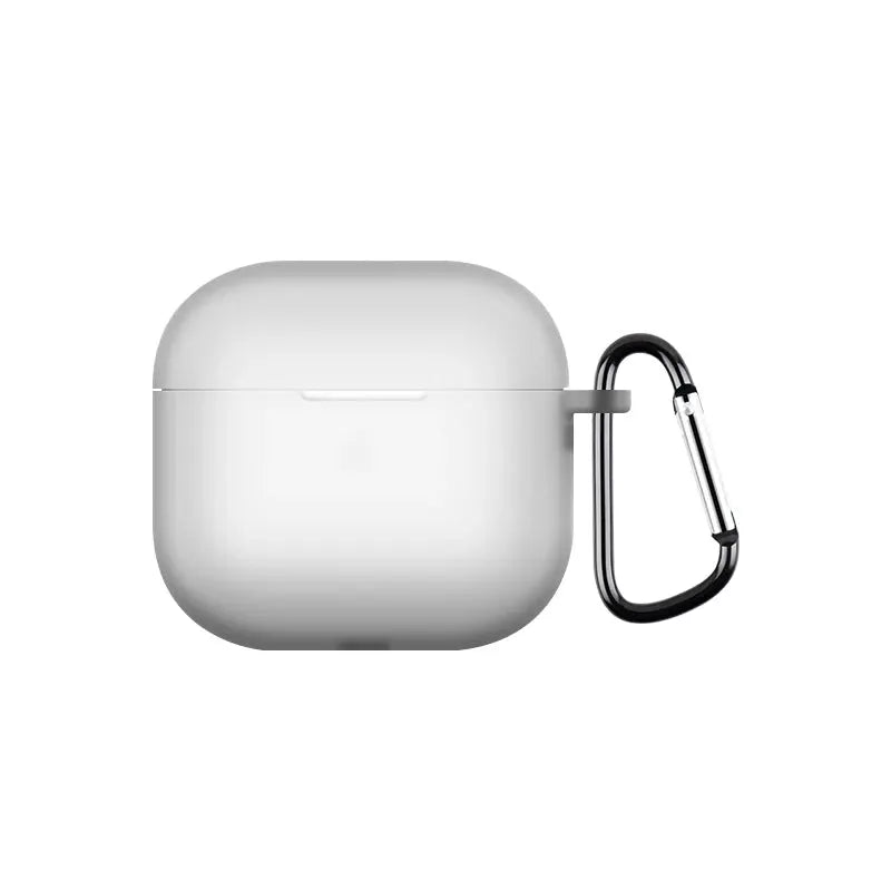 AirGuard Silicone Case For AirPods 4th Gen 2024 Wireless Headset TPU Shockproof And Scratch Resistant With Hook