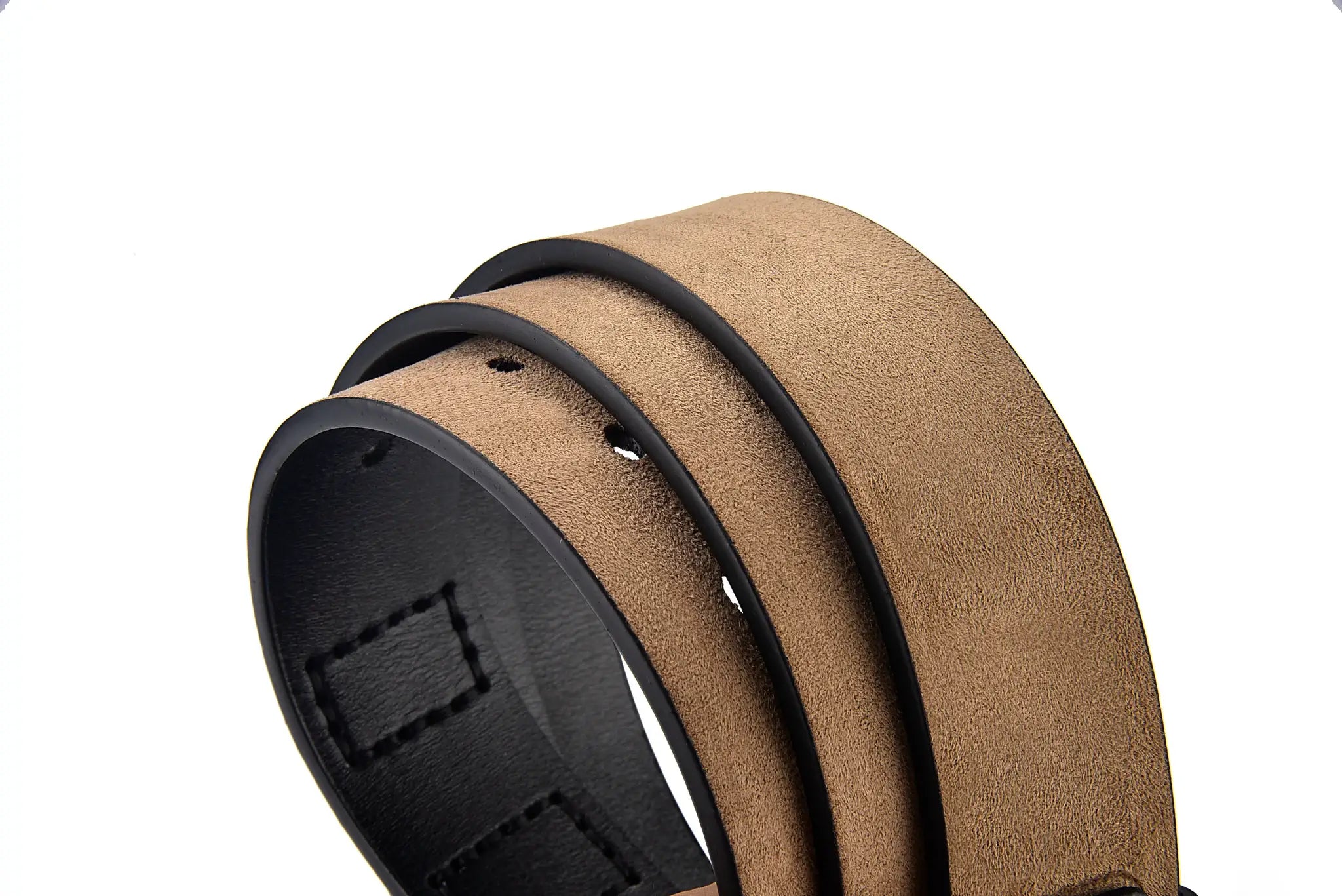 Leons Buckle Leather Casual Jeans Belt For Men Durable PU Material With Retro Luxury Style