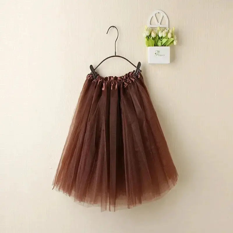 Elegance Atelier Vintage Tulle Mini Skirt For Women Summer Soft Mesh Empire Waist Loose Fit Ballet Dancewear Parties