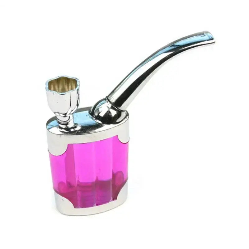 Complete Set Cleanable Acrylic Smoking Pipe With Microfilter System To Reduce Tar And Nicotine For Cleaner Smoke