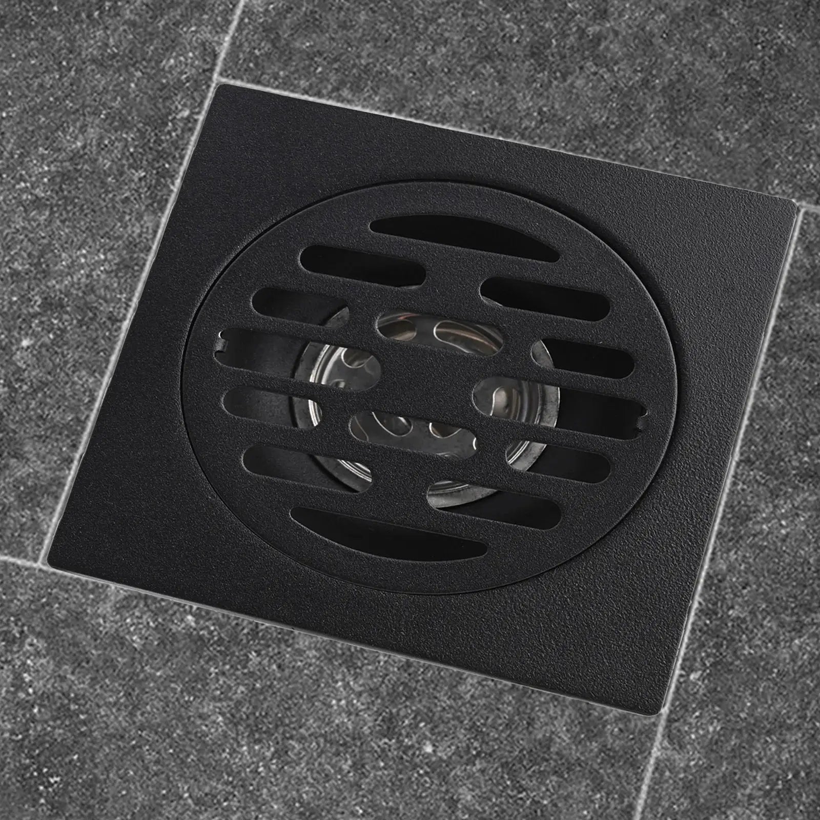 Shower floor drain backflow preventer, stainless steel, Simples Market brand, insect-proof anti-odor cover