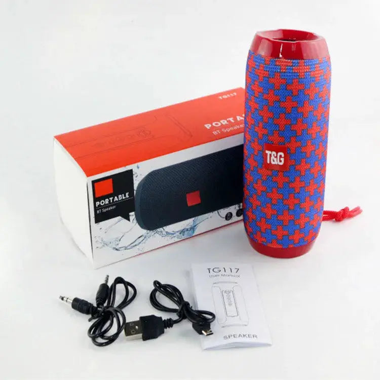 TG117 Outdoor Bluetooth Speaker Portable Wireless Speaker With Dual 5W Drivers And Powerful Bass