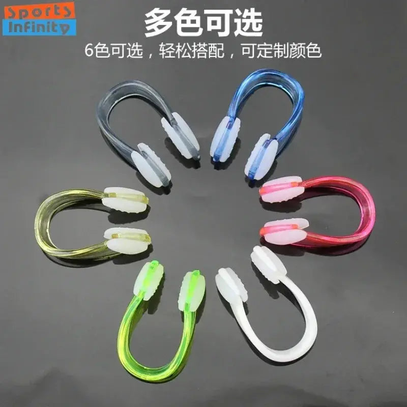 Professional Waterproof Anti Slip Silicone Swimming Nose Clip For Diving Nose Protection Accessories