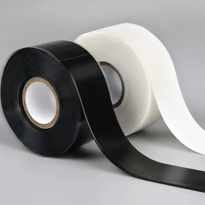 Waterproof Silicone Rubber Self Adhering Insulating Tape For Pipes Hoses Electrical Repairs Multi Purpose