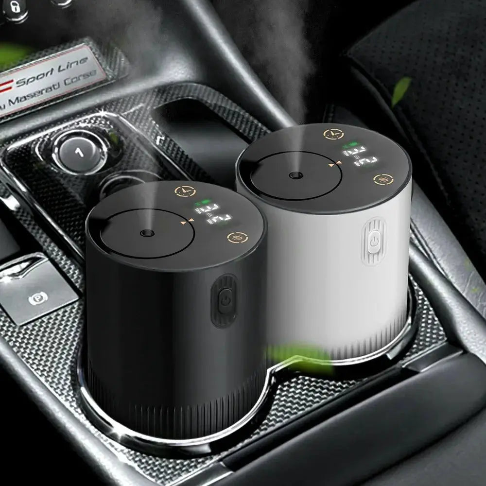 Portable Essential Oil Diffuser For Home Office And Car Rechargeable Aromatherapy Scent Diffuser And Air Freshener