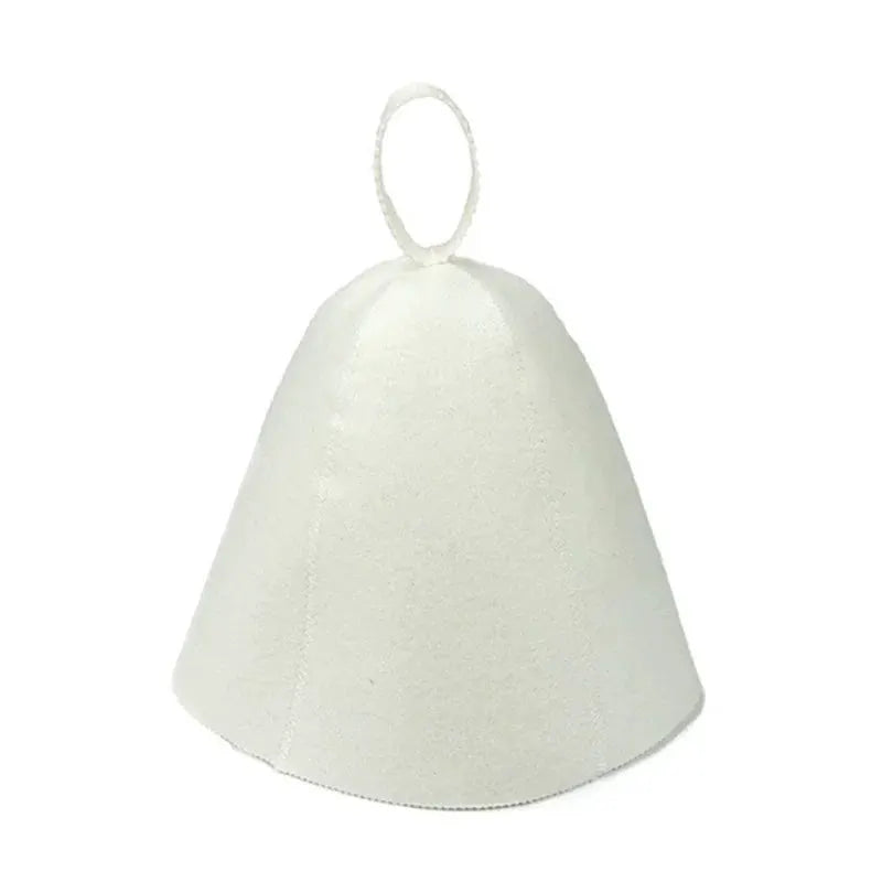 Felt Sauna Hats For Men And Women Premium Home Sauna Steam Cap And Sauna Accessory