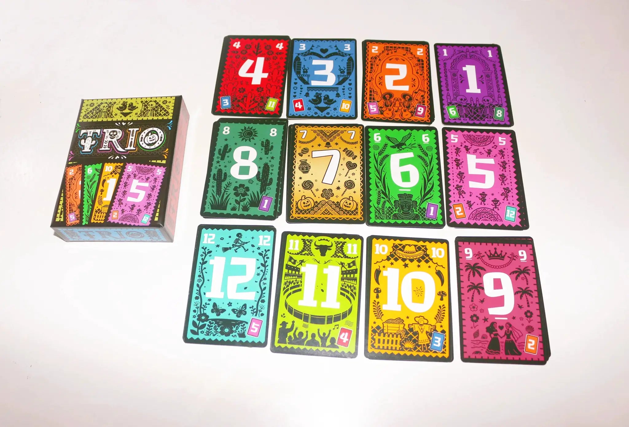 Trio Family Card Game For 3 To 6 Players Ages 8 And Up Quick 15 Minute Play On 2024 Game Of The Year Recommendation List