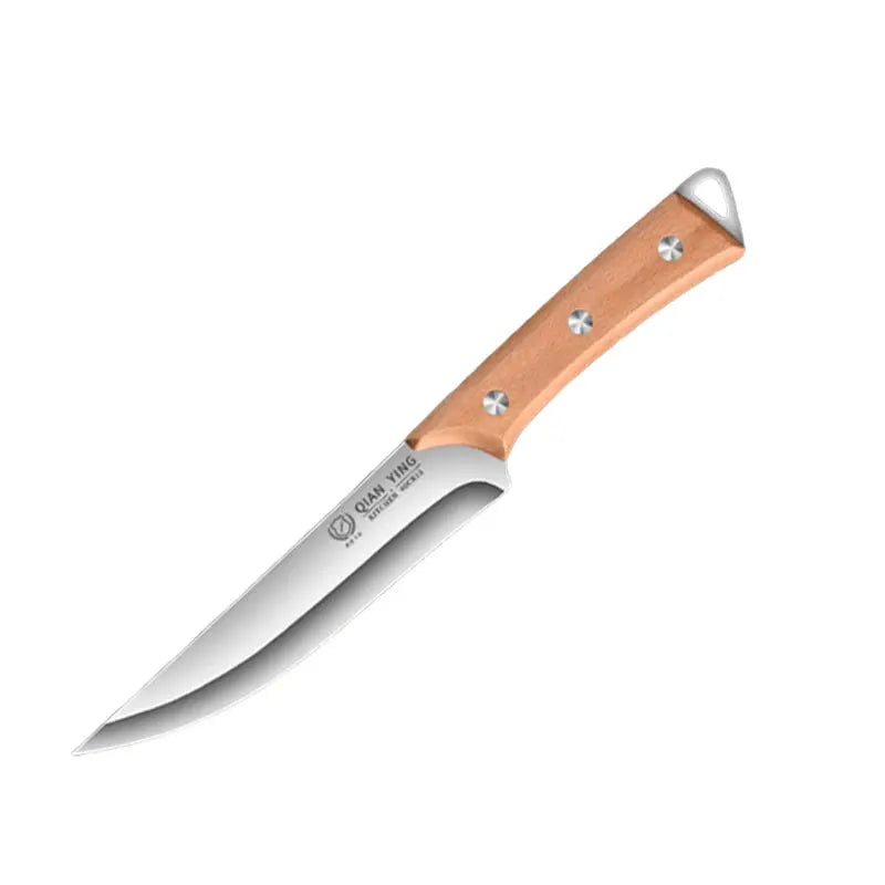 High Manganese Steel Butcher Knife for Boning and Pork Processing, Sheep Slaughtering, and Skinning Animals