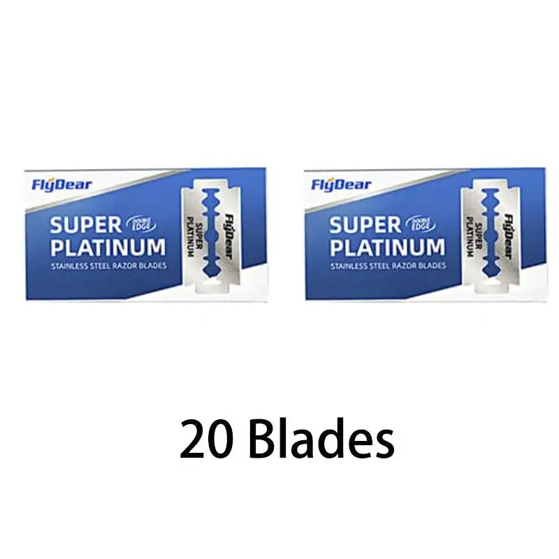 Old Fashioned Stainless Steel Double Sided Safety Razor For Barber Shaving And Home Grooming Tools