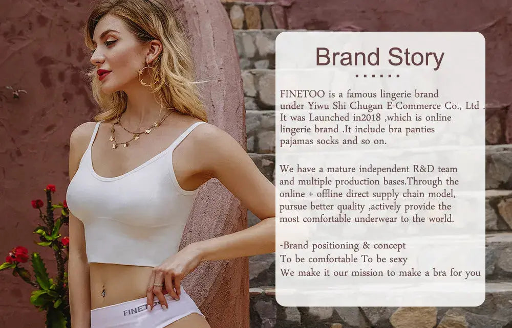 Panties set by FINETOO; white cotton, 3-piece low-rise underwear for women.