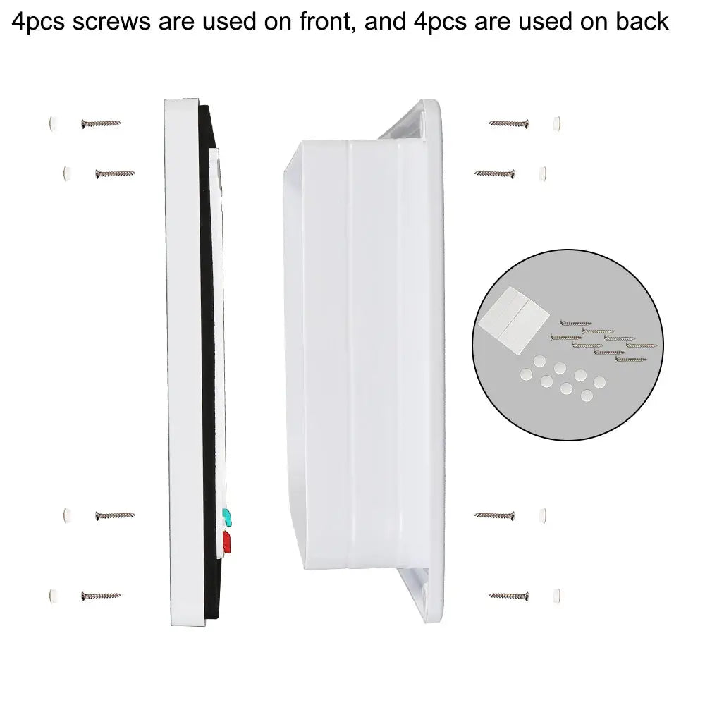 ABS Plastic Cat And Dog Flap Door Four Way Lock Security Flap Door Small Pet Safety Gate