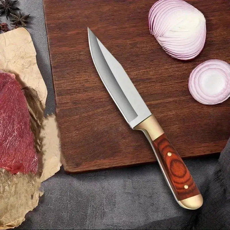 PrimeChef Hand Forged Boning Fillet Knife Stainless Steel Precision Knife For Bone Meat Fish Fruits And Vegetables