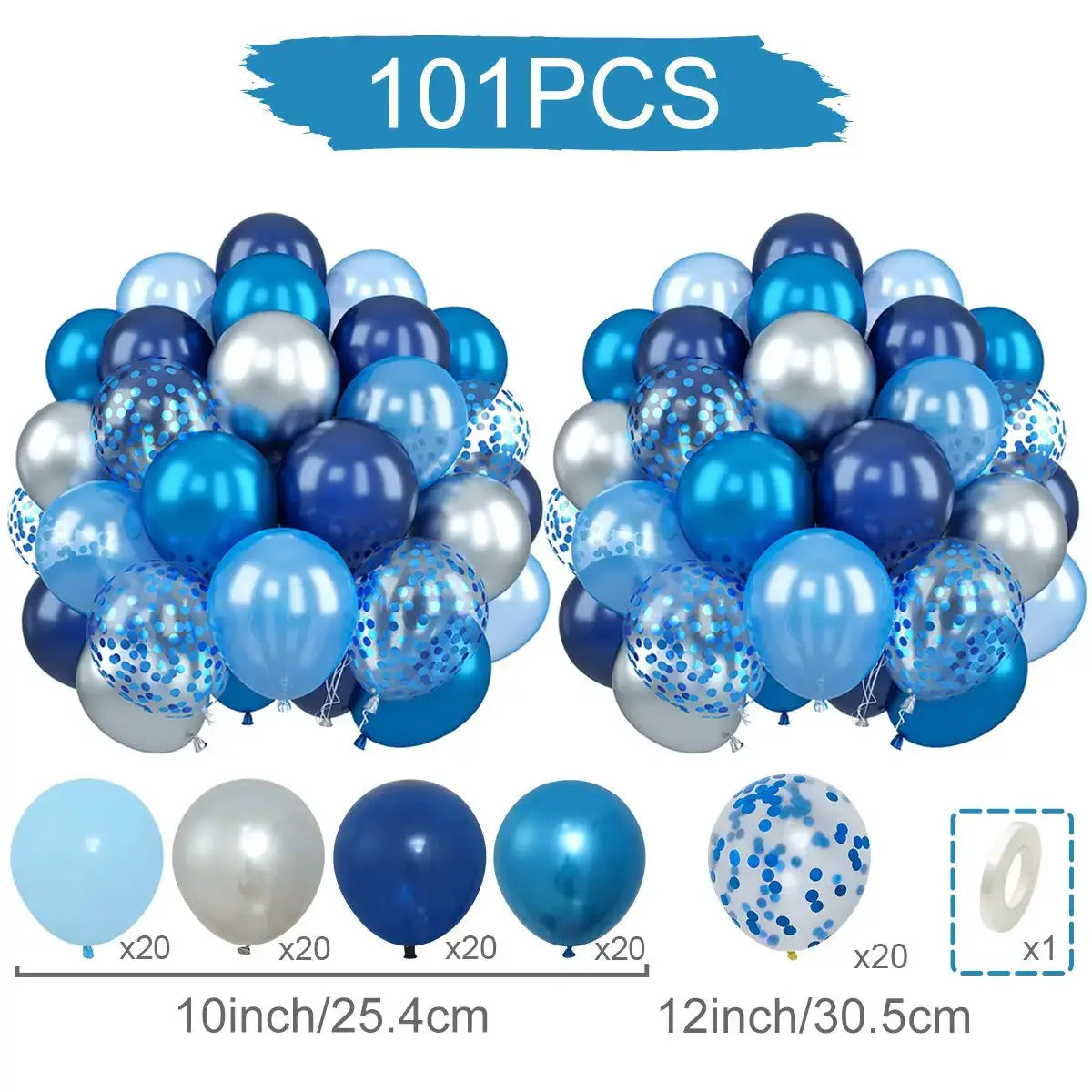 Metallic Pearl Latex Balloons Confetti Gold Set 31 36 37 51 101 Pcs For Birthday Weddings Baby Shower Decor