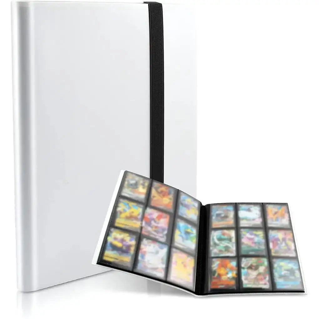 Collectible Card Binder Album Holds 360 Cards With 9 Pockets For Trading Card Collection