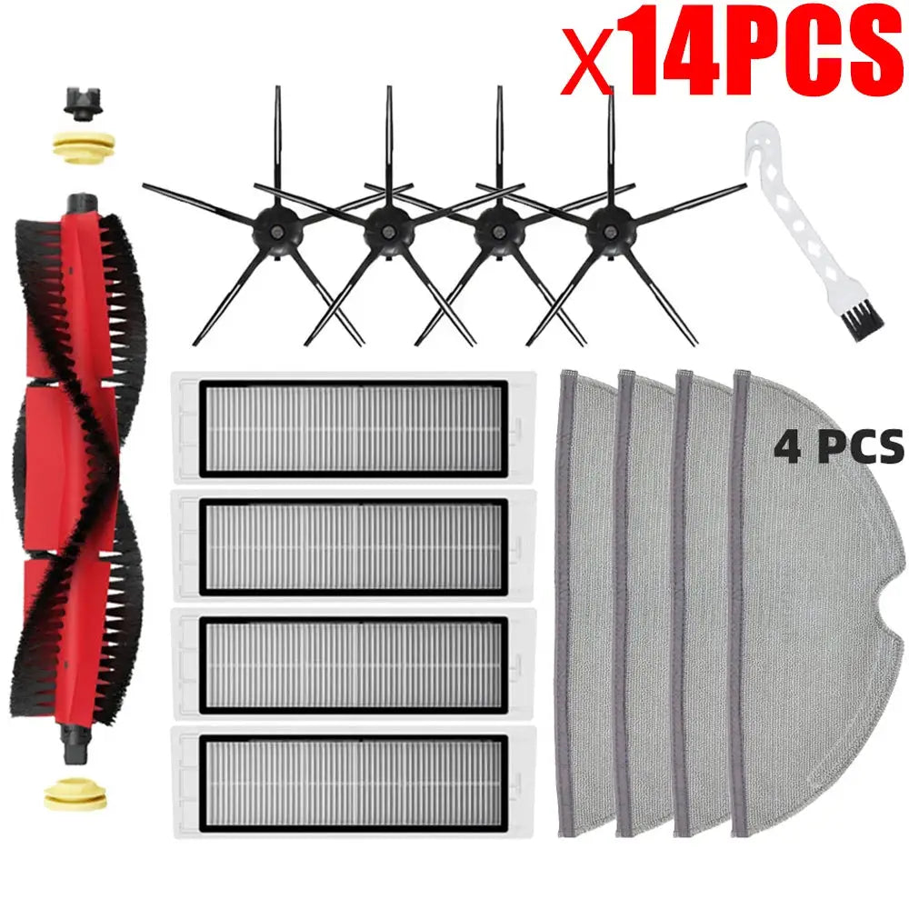 Xiaomi Roborock S5 Max S6 S6 MaxV Vacuum Cleaner Replacement Kit Roller Brush HEPA Filter Mop Cloth Spare Parts