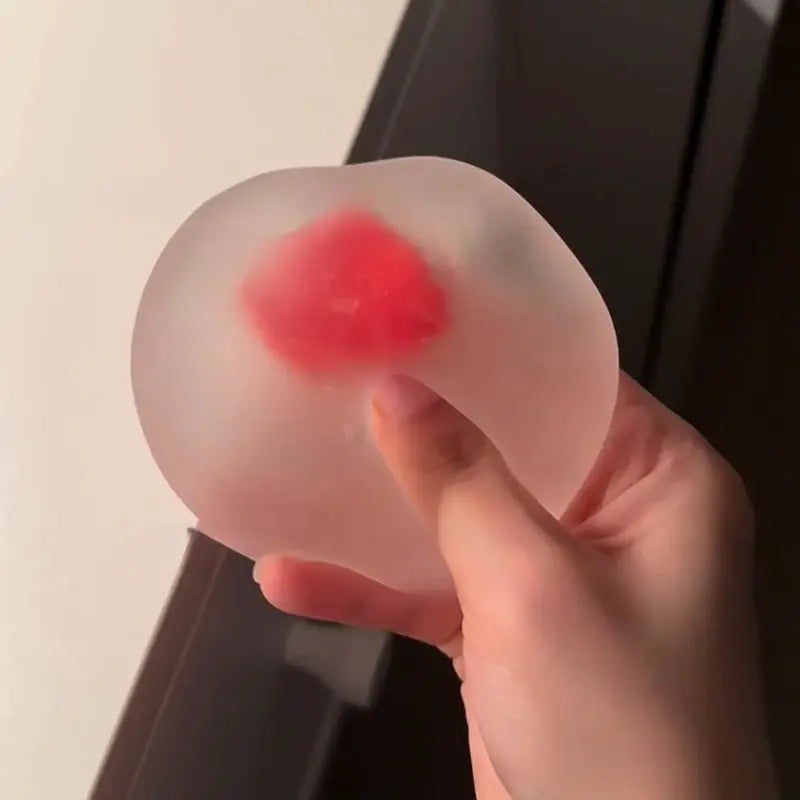 Strawberry Mochi Squeeze Toy For Stress Relief Slow Rebound Fidget Toy Anger Venting And Relaxation