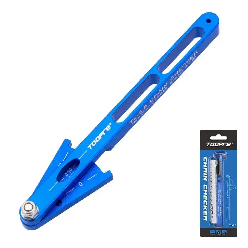 TOOPRE Bicycle Chain Wear Measuring Device and Stretch Detection Ruler for Mountain and Road Bikes