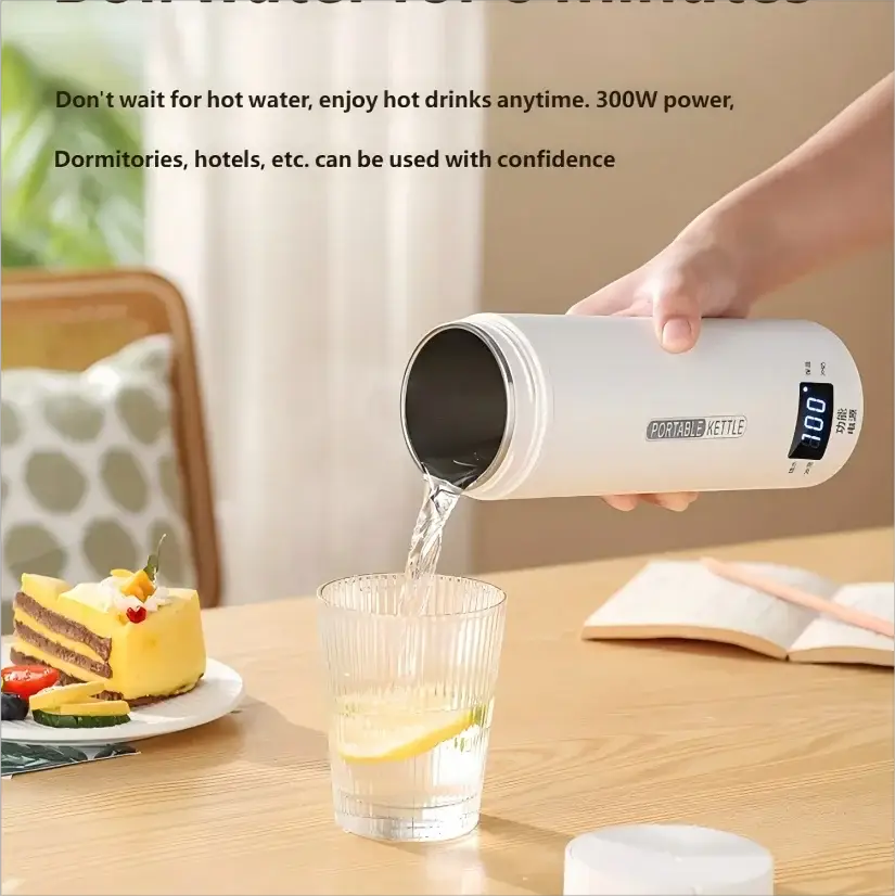 Homefish 450ML Electric Kettle Portable Tea Coffee Travel Kettle