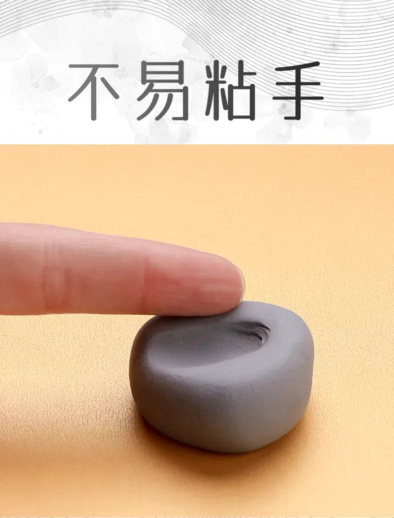Faber-Castell kneaded eraser, gray, 1pc, in box for charcoal and pastel sketches