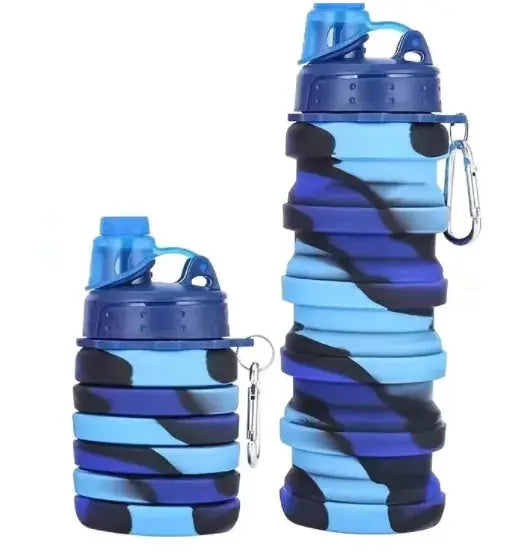Outdoors Silicone Folding Cup With Hanging Hole For Travel Water Cup Portable Wash Cup Fashion Travel Silicone Cup