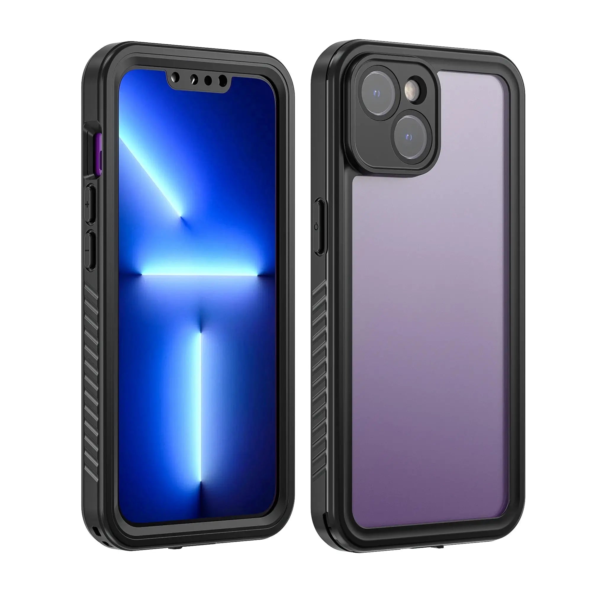 Shellbox Professional Waterproof Phone Case for iPhone 13 14 15 16 360 Full Coverage Shockproof Dustproof IP68