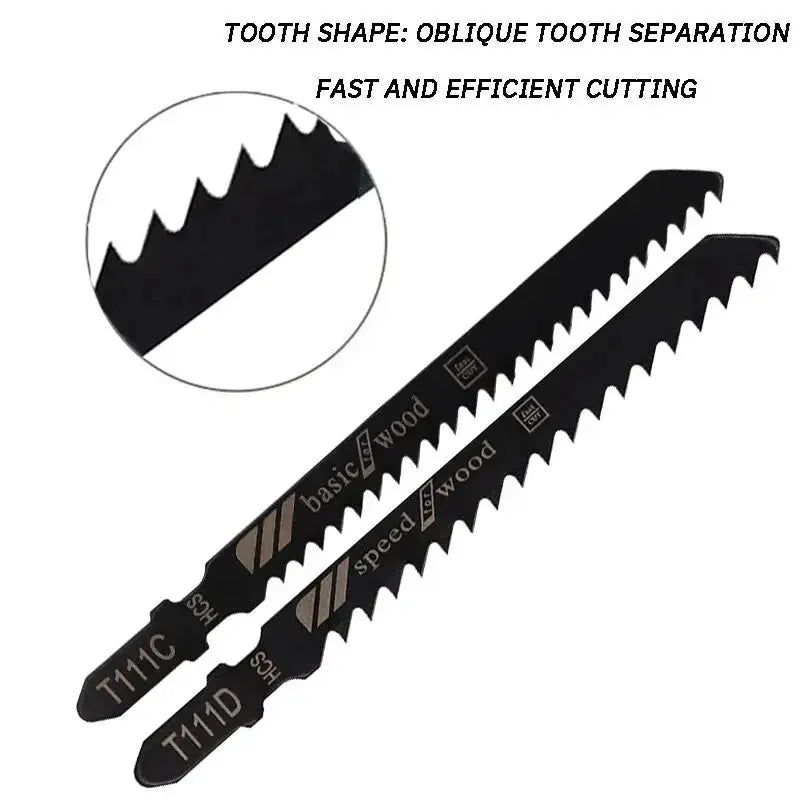 10 Piece Set Electric Saw Blades For Woodworking Metal Plastic With Fine And Coarse Teeth To Prevent Edge Collapse