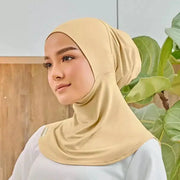 NoorModa Underscarf Hijab Cap Breathable Modal With Tatting Weaving For A Secure All Season Fit