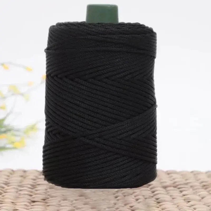 Imitation Leather Crochet Yarn With Magic Color Shine for DIY Sewing and Hand Knitting Ideal for Cushions and Home Decor