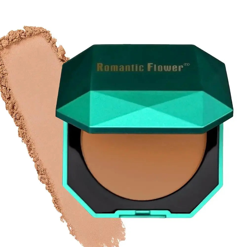Brand New 4 Colors Dark Skin Pressed Powder Matte Long Lasting Waterproof Makeup Formula