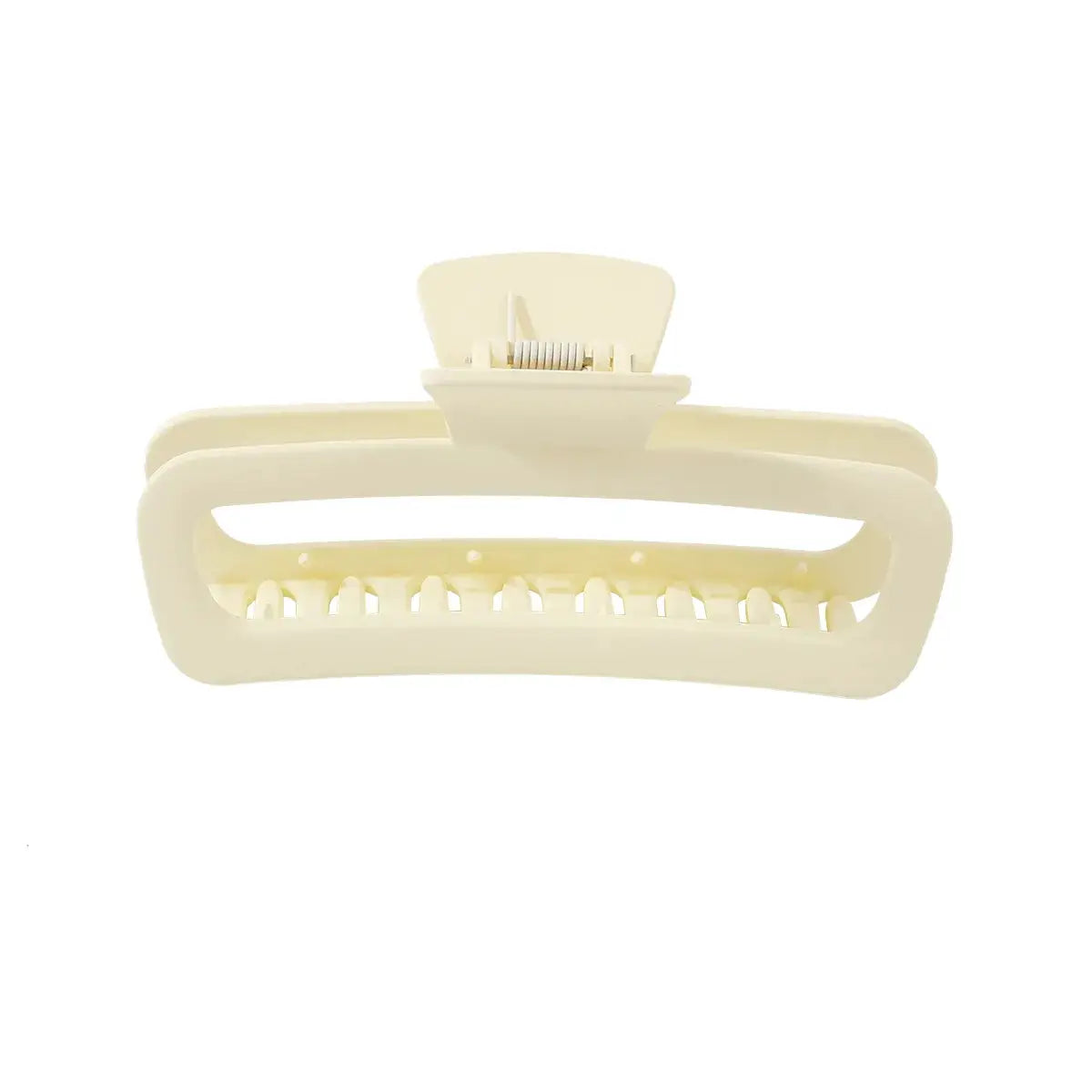 Korean Large Solid Hair Claw Clip Elegant Barrette With Geometric Romantic Design For Women Secure All Hair Types