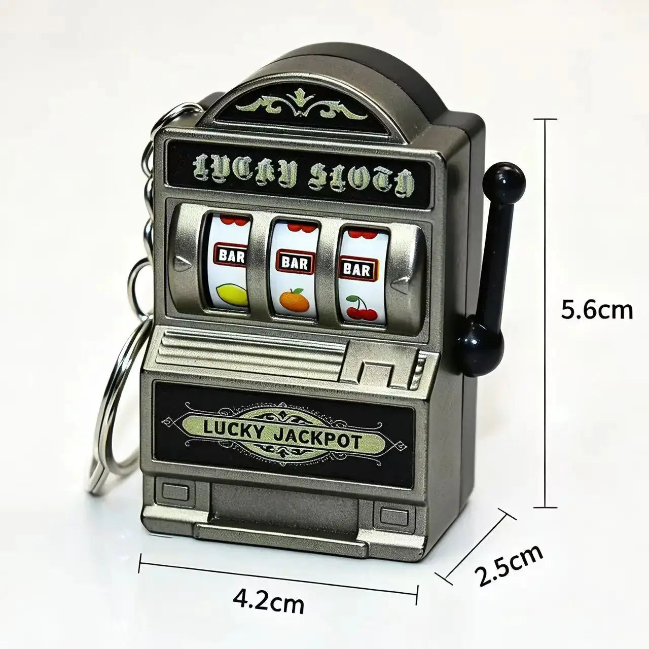 Personalized Slot Machine Keychain Toy Car Pendant Gift Fashion Trend Accessory For Everyday Carry