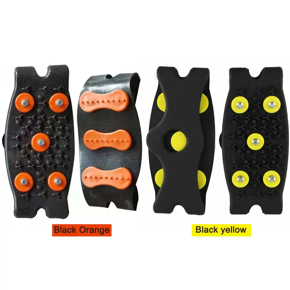 Five Stud Climbing Crampons Anti Slip Mountaineering Cleats Unisex Snow Claw Shoe Covers For Walking Hiking
